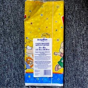 VTG*Nickelodeon RUGRATS*PLASTIC TABLECOVER BIRTHDAY PARTY SUPPLIES*NEW*54 X 96